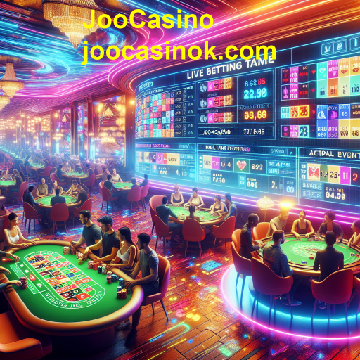 Descubra a Emoção das Apostas Ao Vivo no JooCasino